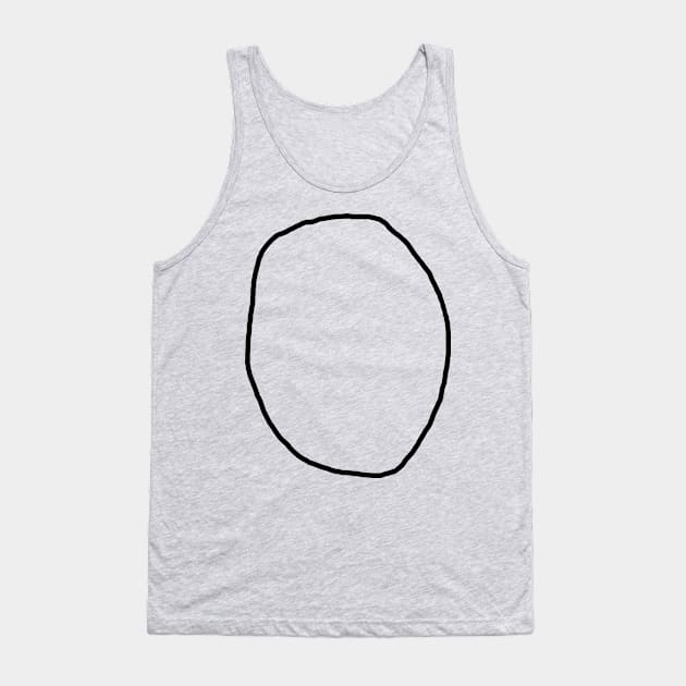 Minimal Candy Easter Egg Tank Top by ellenhenryart